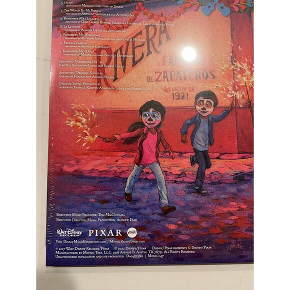 Coco Disney Original Motion Picture Soundtrack 2XLP Splatter Vinyl by Mondo NEW - Picture 8 of 10